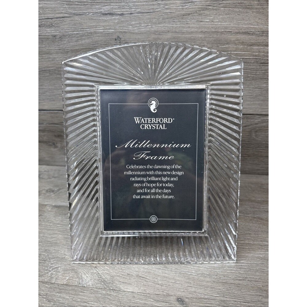 Waterford Crystal Millennium Picture Photo Frame 5'' x 7''